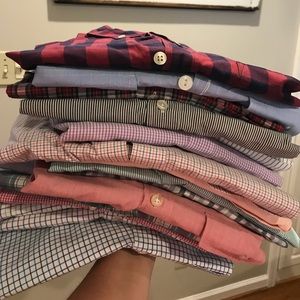 17 J. CREW Men’s Button Downs Size S!!!